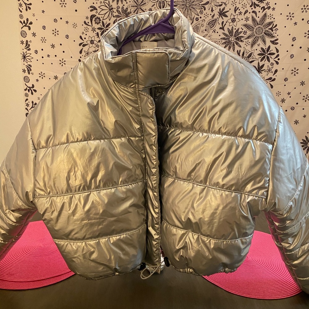 Puffer jacket cropped